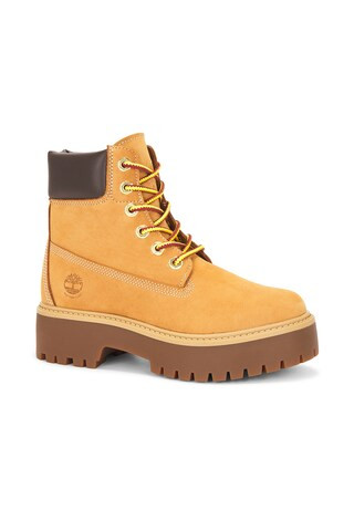 Timberland Stone Street 6-Inch Boot in Wheat from Revolve.com | Revolve Clothing (Global)
