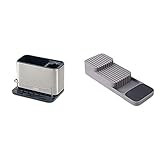 Joseph Joseph 85112 Surface Sink Caddy Stainless Steel Sponge Holder Organizer Tidy Drains Water for | Amazon (US)