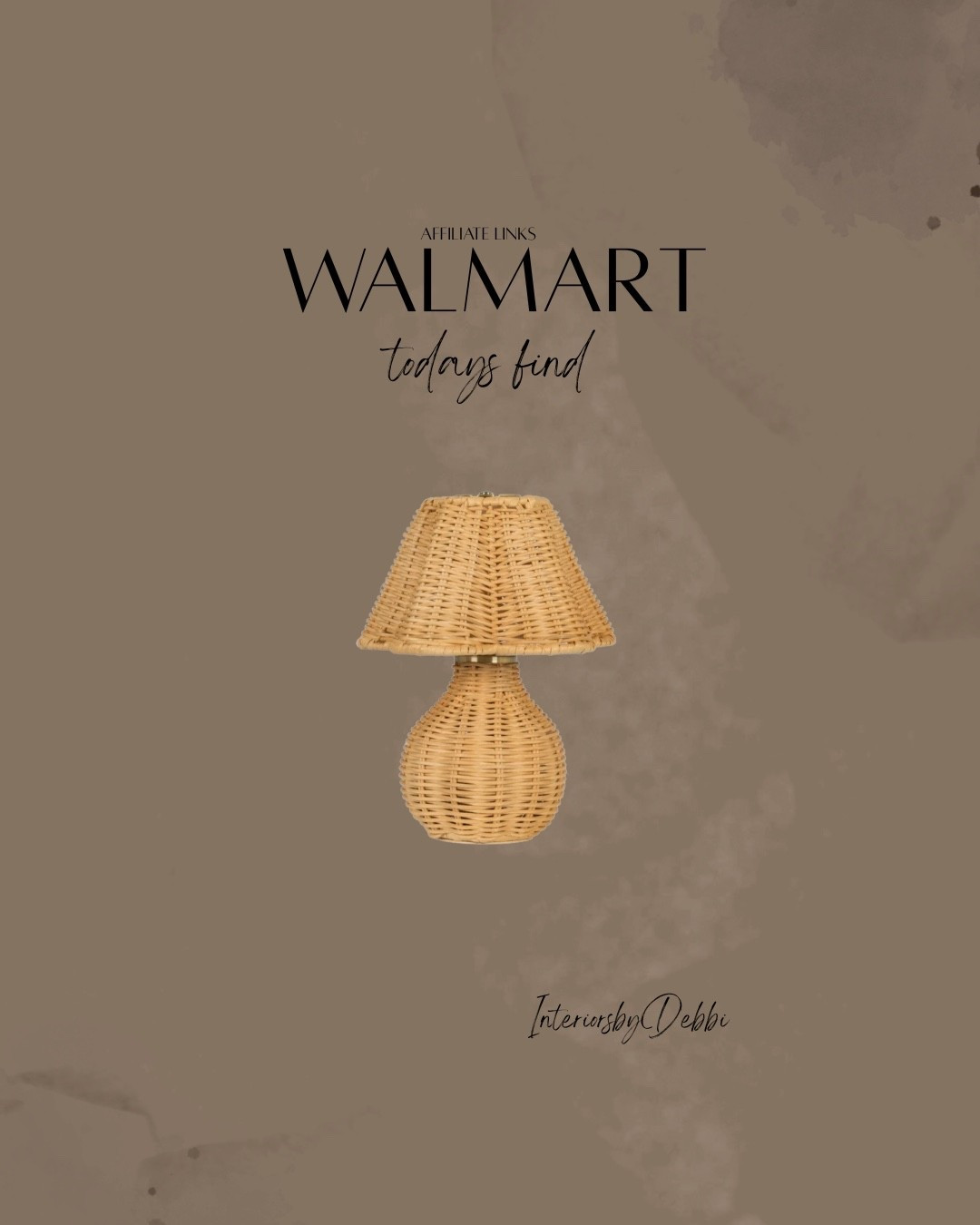 Walmart Find
Wicker portable lamp, wicker lamp, transitional home, modern decor, amazon find, amazon home, target home decor, mcgee and co, studio mcgee, amazon must have, pottery. barn, Walmart finds, affordable decor, home styling, budget friendly, accessories, neutral decor, home finds, buy new arrival, coming soon, sale alert, high end look for less, Amazon favorites, Target finds, cozy, modern, earthy, transitional, luxe, romantic, home decor, budget friendly decor #walmart

#LTKSeasonal #LTKHome