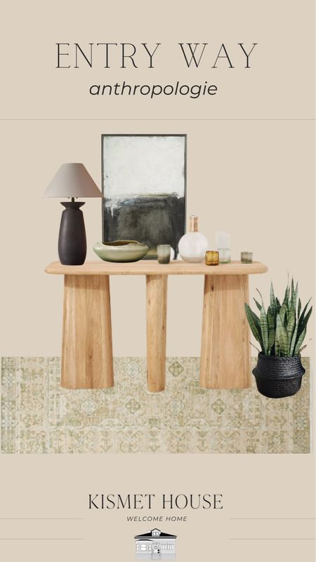 Entry way design, all from Anthropologie.





Table lamp, wall art, accent bowl, entry way table, entry way rug, runner rug, accent basket, Anthropologie home decor. Anthropologie home furnituree

#LTKStyleTip #LTKHome