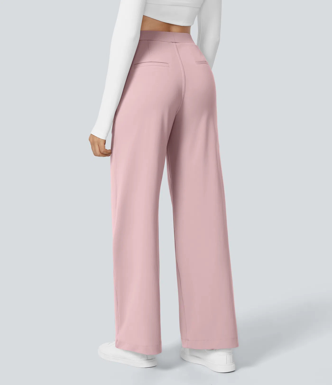 Women’s Halara Flex™ DayStretch High Waisted Pocket Straight Leg Work Pants - Halara | HALARA