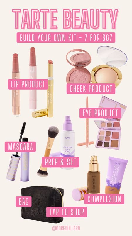 Tarte Beauty | Tarte Build Your Own Kit | Tarte Juicy Lips | Tarte Makeup

#LTKbeauty #LTKsalealert #LTKfindsunder50
