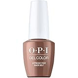 OPI GelColor, Espresso Your Inner Self, Brown Gel Nail Polish, Downtown LA Collection, 0.5 fl. oz. | Amazon (US)