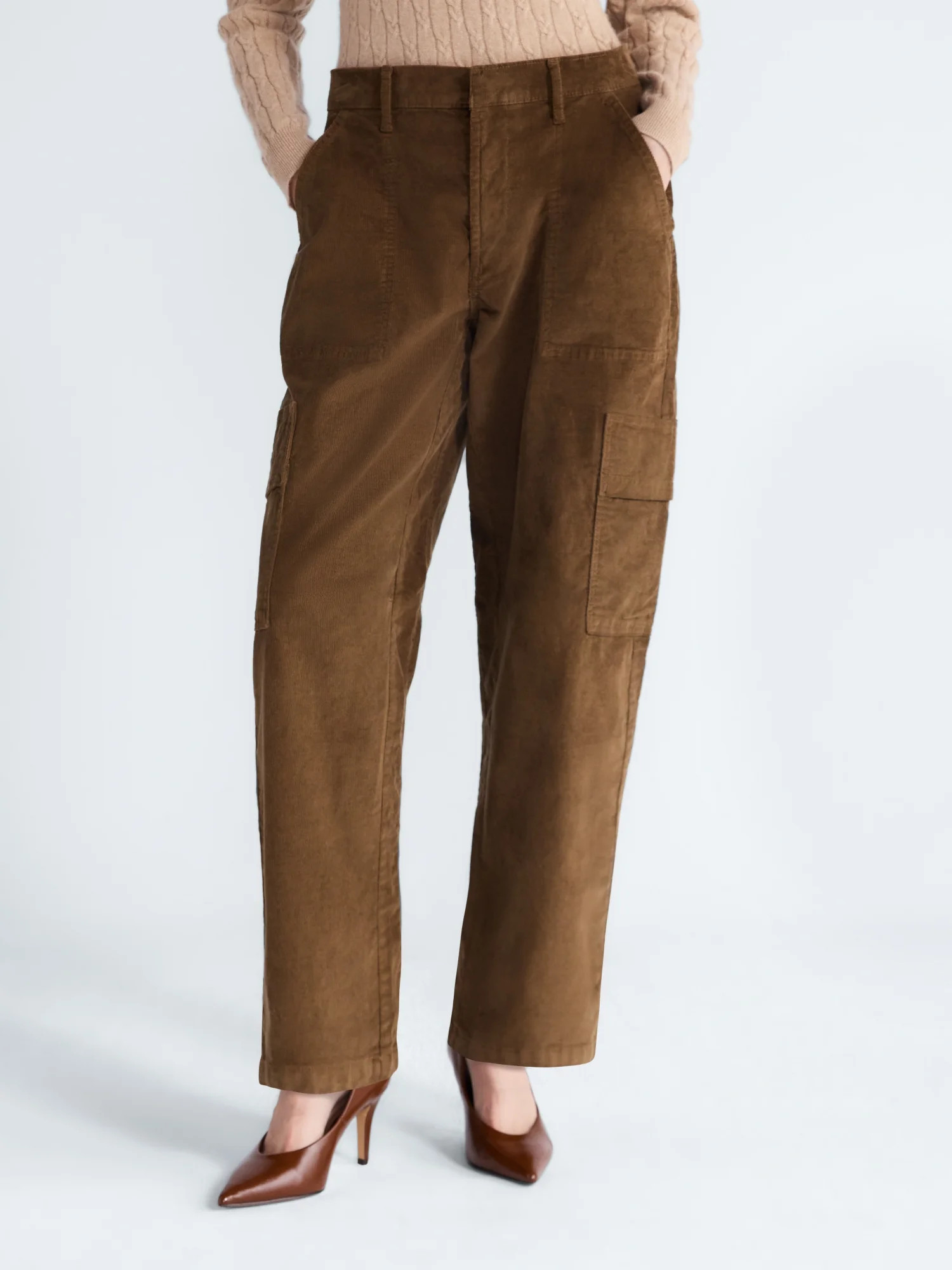 Free Assembly Women's and Women's Plus Cargo Barrel Pants, 30" Inseam, Sizes XS-4X | Walmart (US)