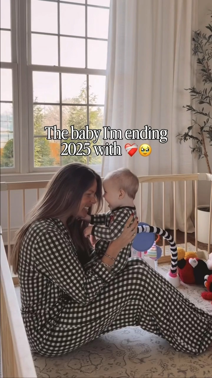 The cutest matching pj set!! 🤍 So soft and comfy! 🔗 

#LTKmomlife #LTKBaby #LTKKids