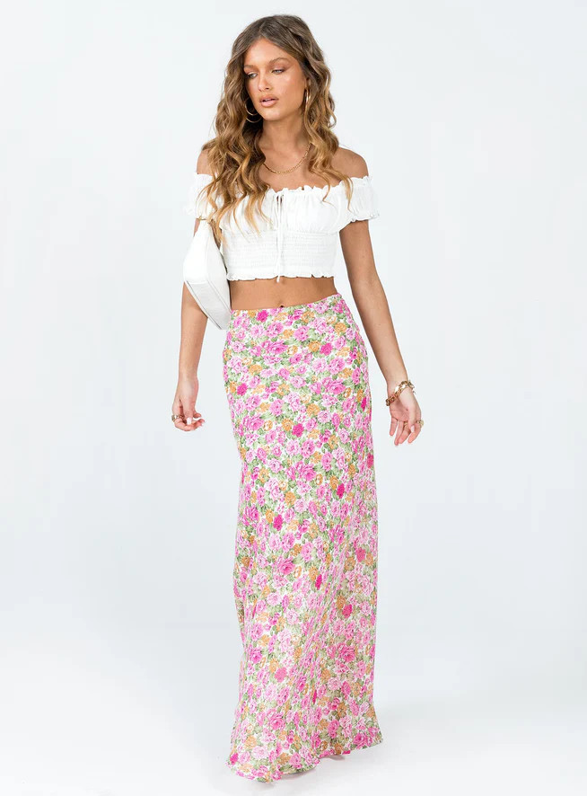 Dale Maxi Skirt Multi | Princess Polly US