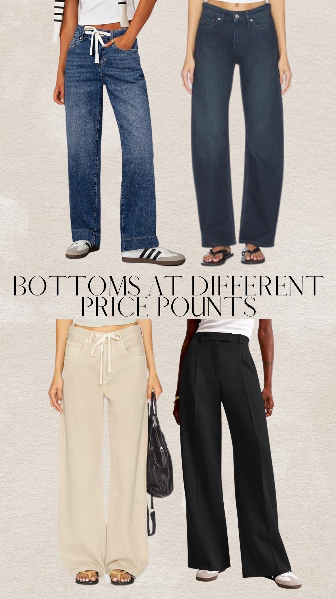 Restocks and bottoms 