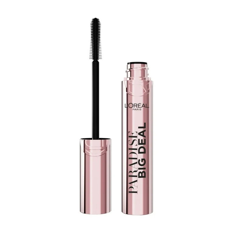 L'Oreal Paris Paradise Big Deal Mascara Washable, Buildable, Black, 0.33 fl oz | Walmart (US)