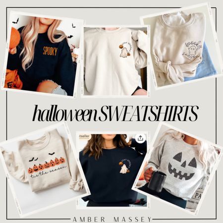 Halloween 🎃 sweatshirts from Etsy. How adorable are all of these graphic sweatshirts. Head into spooky season.

Women’s fashion | seasonal fashion | Halloween outfit ideas | trick or treat | graphic tees | custom styles

#LTKSeasonal #LTKfindsunder50 #LTKstyletip