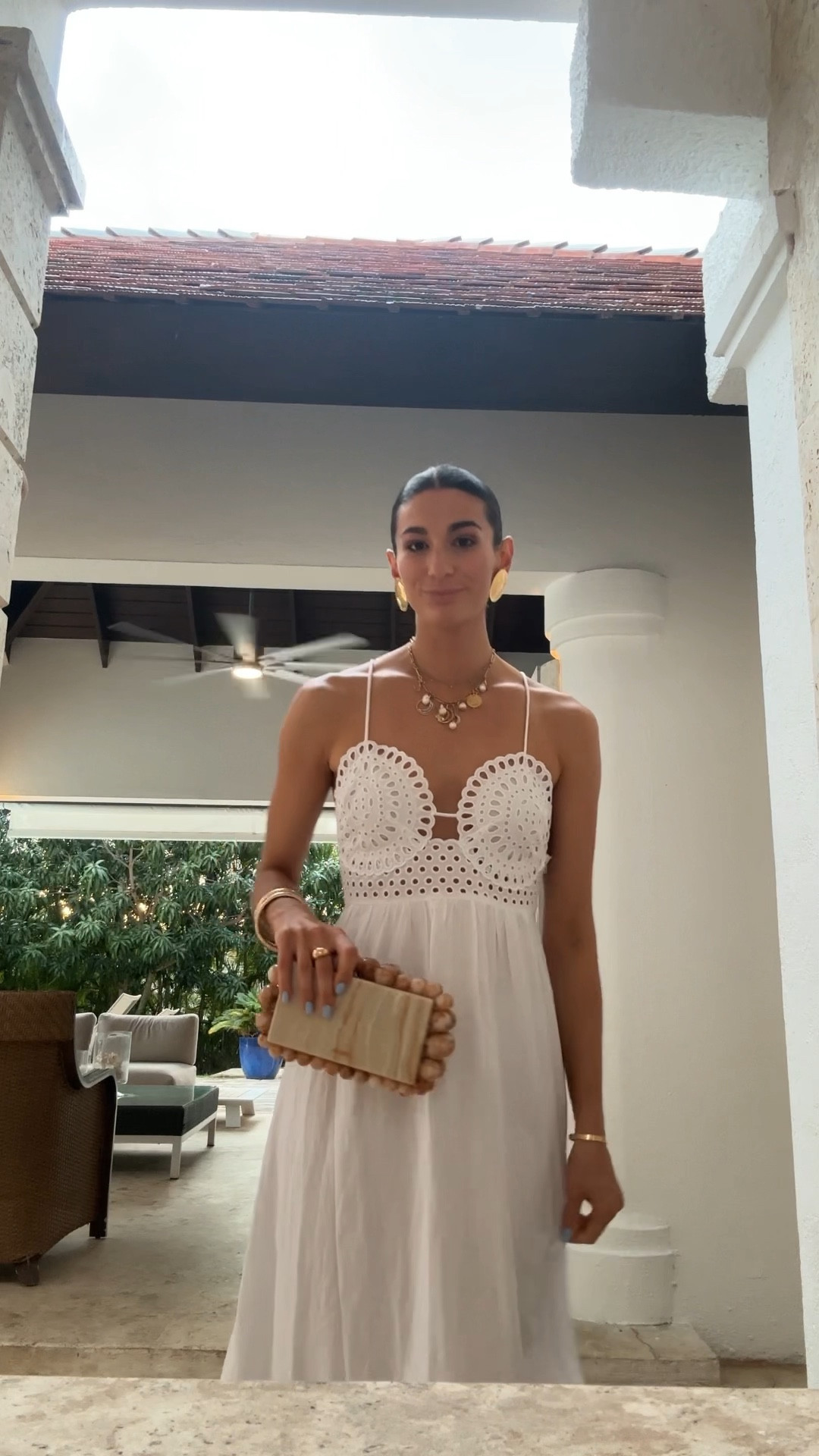 White dress 
Vacation dress 

#LTKtravel #LTKSeasonal #LTKstyletip