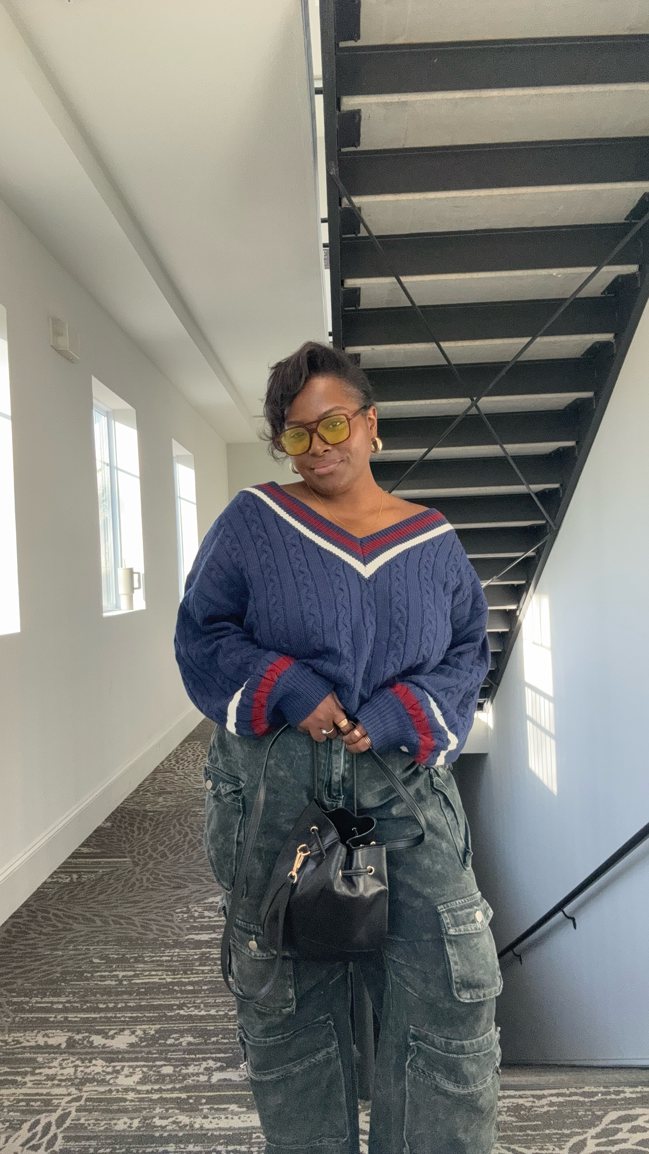 casual ootd — cargos are from fashion nova ♥️

#LTKStyleTip #LTKPlusSize #LTKMidsize