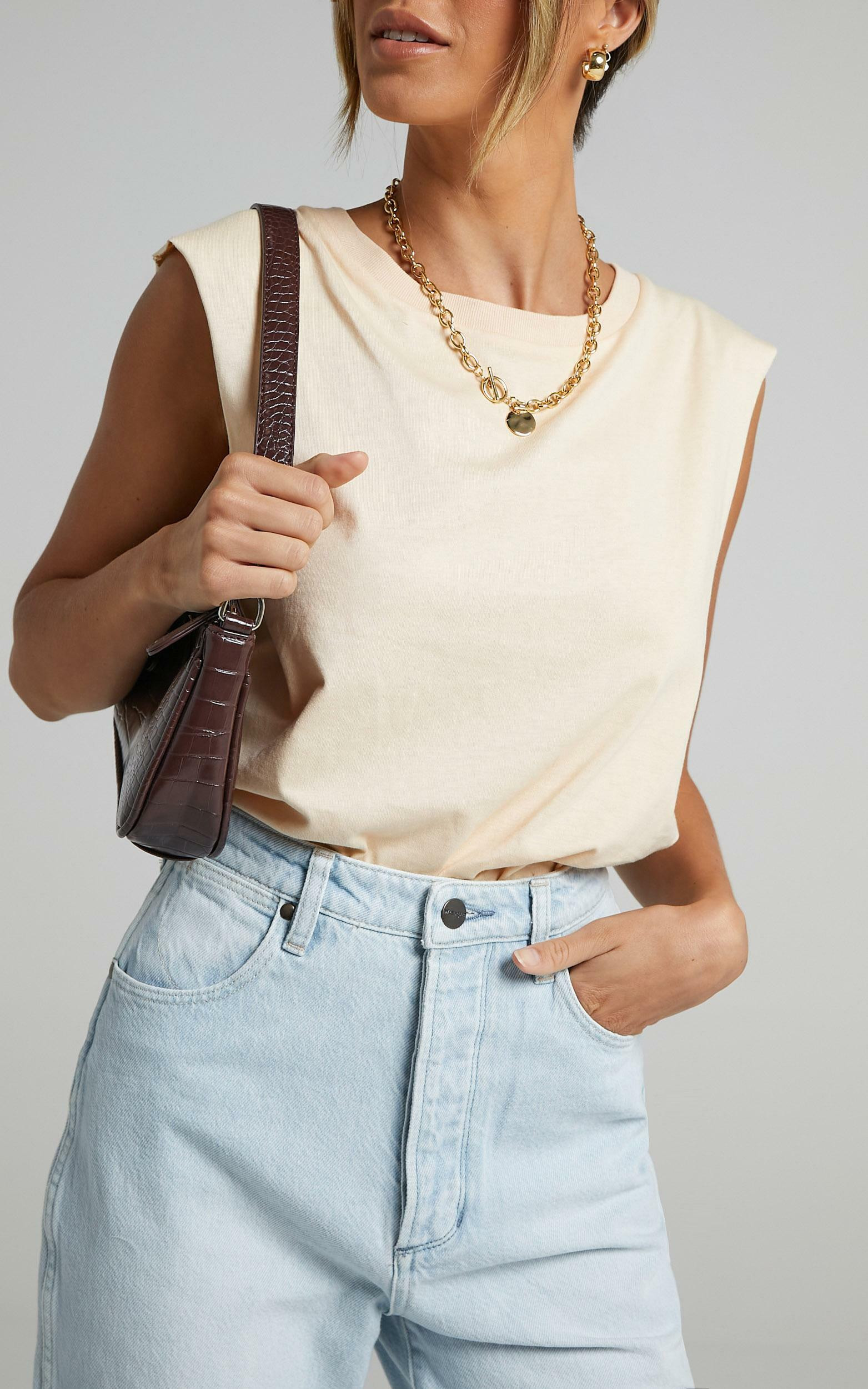 Gia Tee in Nude | Showpo (ANZ)