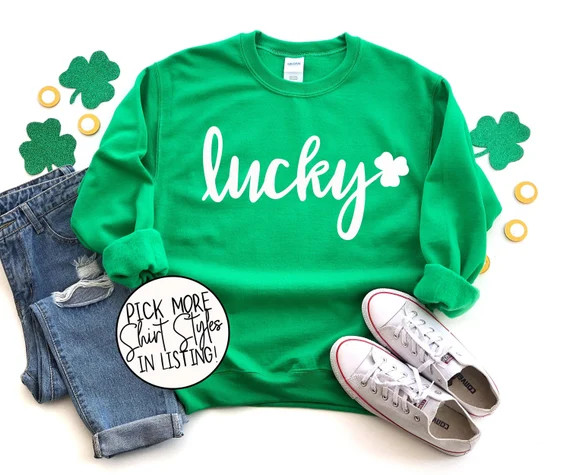 St Patty's Day Sweatshirt  St Patricks Day Shirt  | Etsy | Etsy (US)