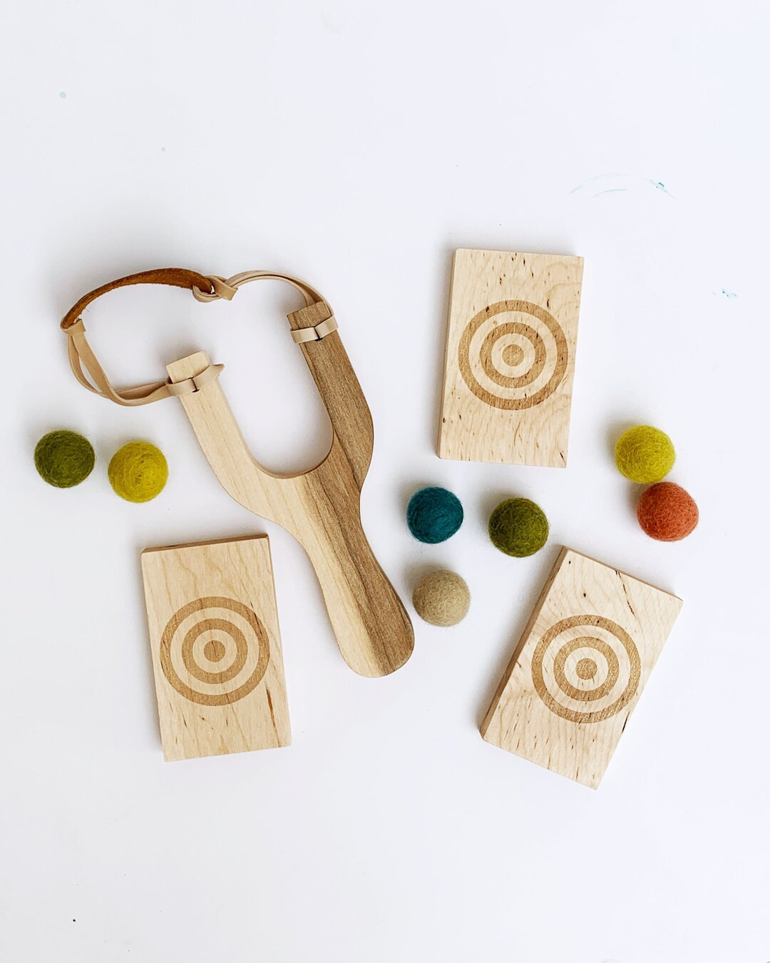 Wood Bullseye Targets // Maple Wood, Target Practice, Toy Targets, Pretend Play, Adventure Toy, B... | Etsy (US)