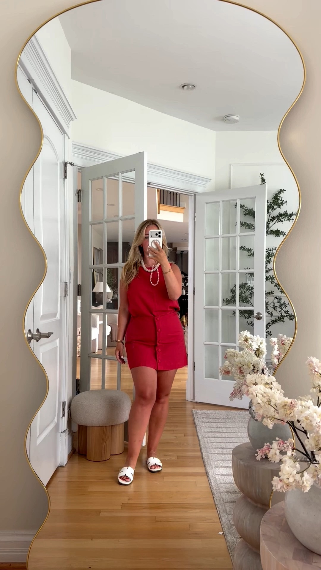 This little red set is definitely coming with me to Europe ❤️🇮🇹

Lightweight, easy to mix and match, and perfect for warm days exploring. Paired with my favorite white sandals and woven tote for an effortless vacation look. Everything is linked! ✨

#LTKootd #LTKSaleAlert #LTKPetite