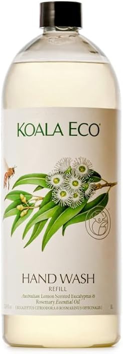 Koala Eco Hand Wash - with Australian Lemon Scented Eucalyptus & Rosemary Essential Oil - 34oz | Amazon (US)