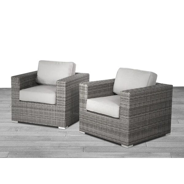 Meltham Patio Chair with Cushions | Wayfair North America