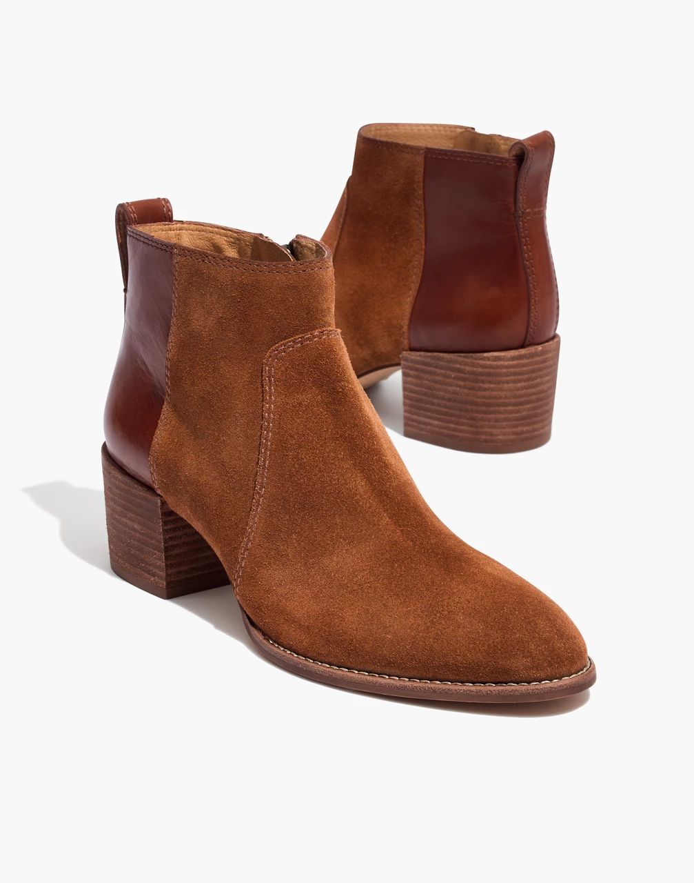 The Asher Boot in Suede and Leather | Madewell