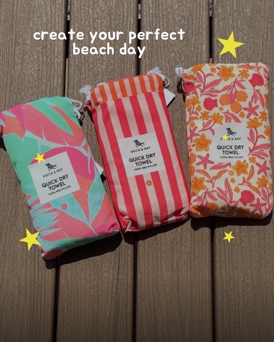 Cart Confession: Summer mom hack unlocked 🌴 These Dock & Bay quick-dry towels are my new beach/pool bag MVPs!

#LTKmomlife #LTKSwim #LTKSeasonal