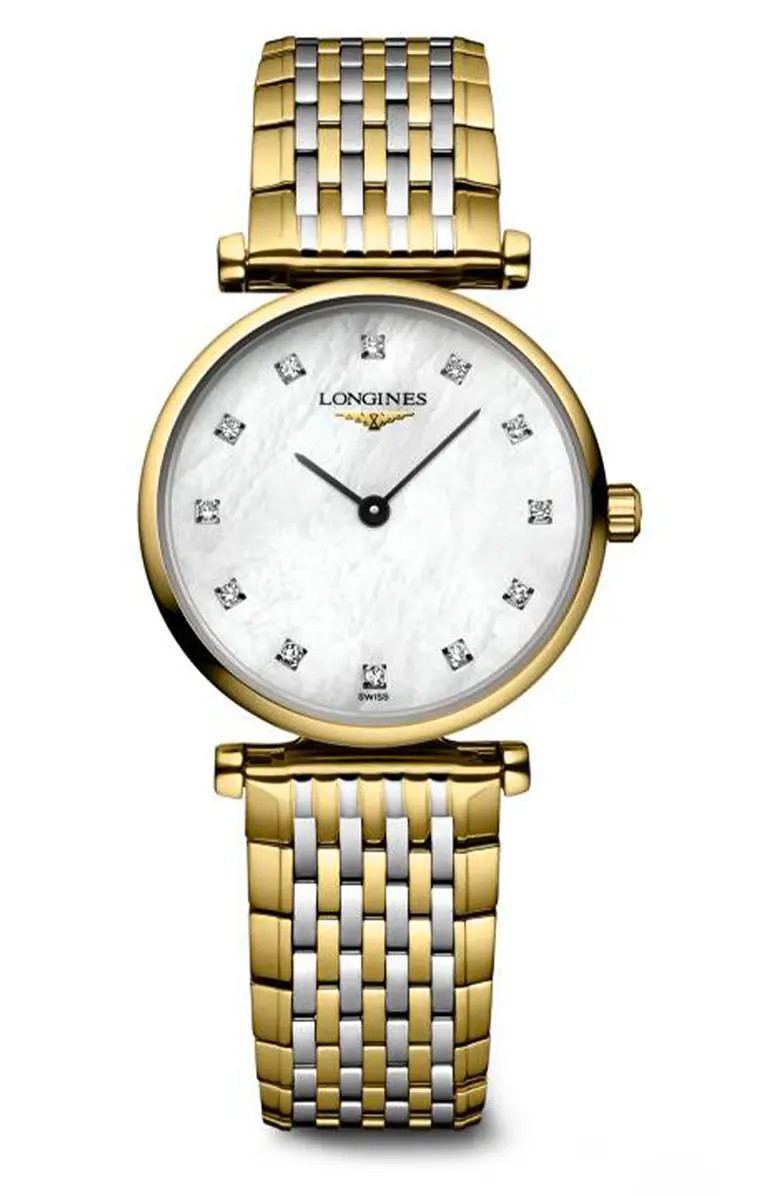 Longines La Grande Classique Diamond Bracelet Watch, 24mm | Nordstrom | Nordstrom