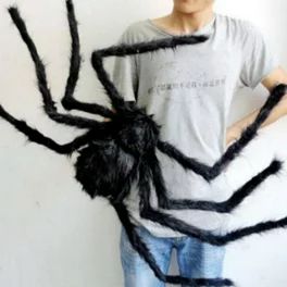29.5" Black Large Spider Plush Toy Realistic Hairy Spider Halloween Party Scary Decoration Haunte... | Walmart (US)