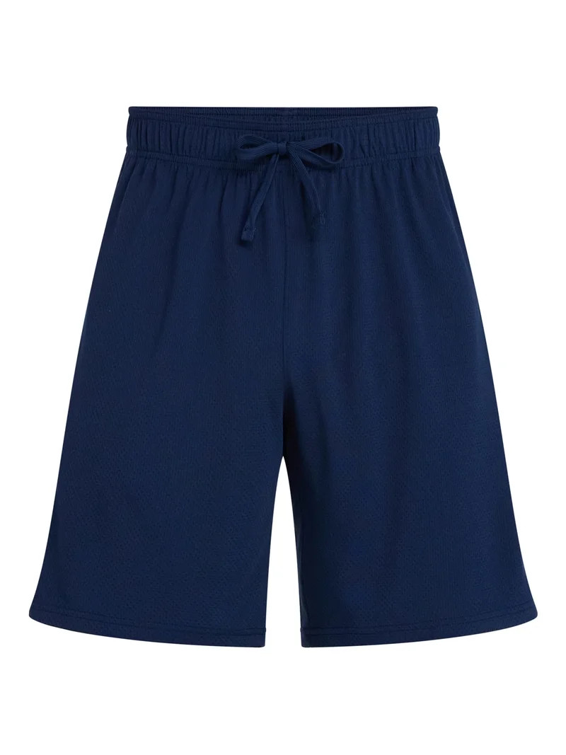 Athletic Works Men's and Big Men's Essential Active Shorts, 9" Inseam, Sizes S-3XL | Walmart (US)