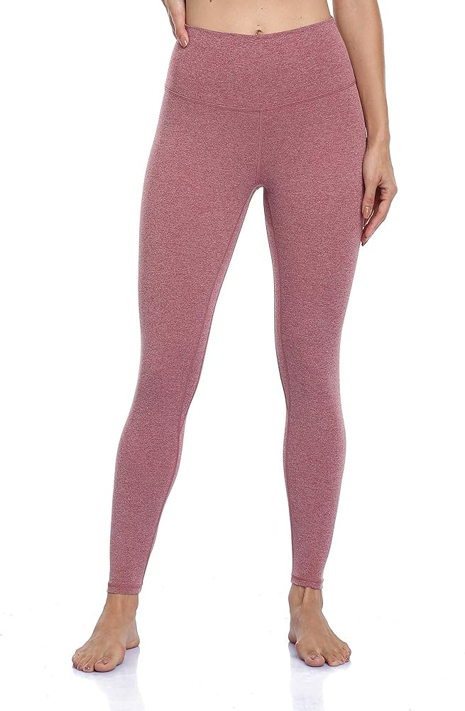 YUNOGA Women's Ultra Soft High Waisted Seamless Leggings Tummy Control Yoga Pants | Amazon (US)