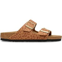 Birkenstock Arizona Leopard Print Flat Footbed Sandals Brown | Marks & Spencer (UK)