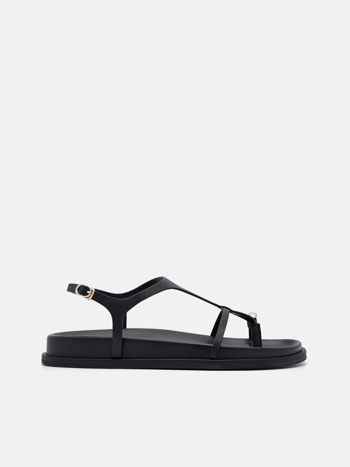 Black Lia Caged Sandals | PEDRO | Pedro Shoes