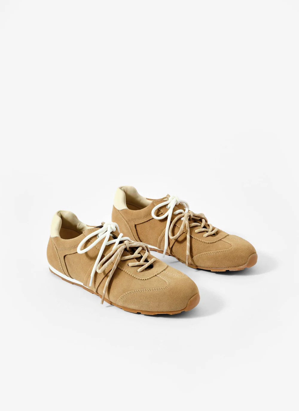 Kiko Tan Suede Trainers | Mint Velvet