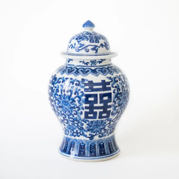 Traditional Blue and White Ginger Jar | Mintwood Home
