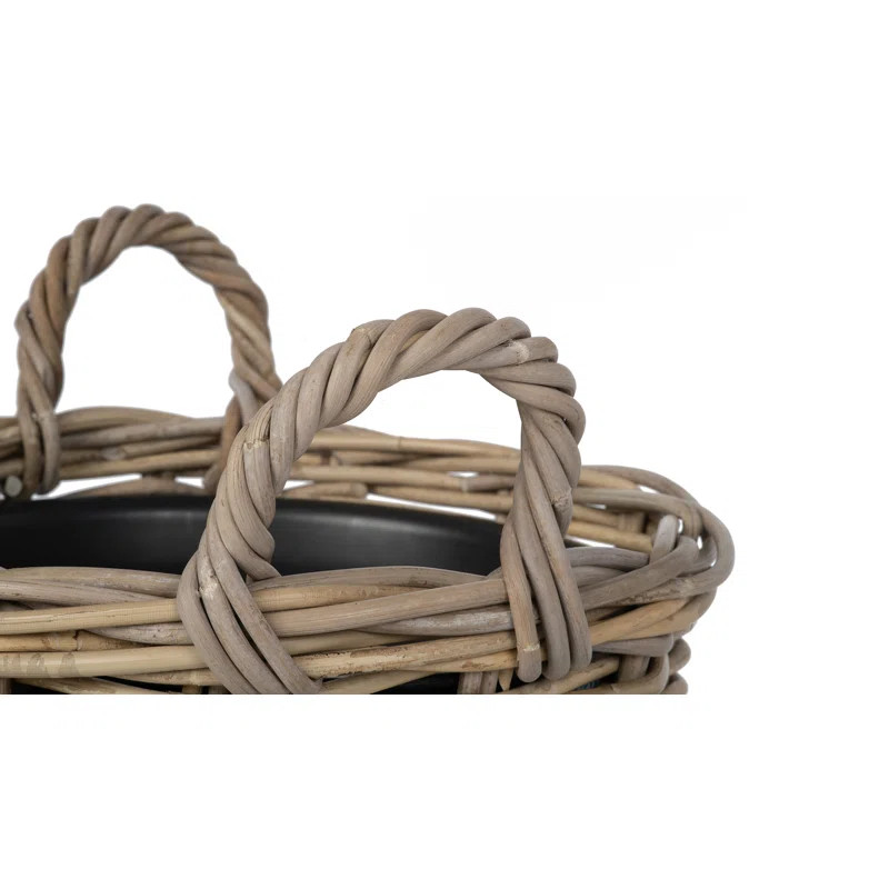 Beachcrest Home™ Ayriauna Rattan Urn Planter & Reviews | Wayfair | Wayfair North America