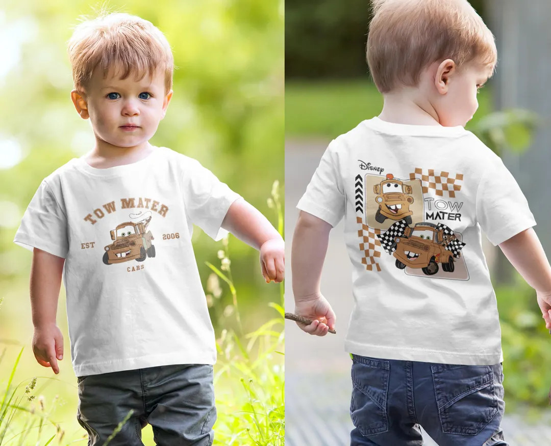 Disney Cars Shirt, Tow Mater Toddler Sweatshirt, Mater Baby Onesie, Disney Cars Shirt, Lightning ... | Etsy (US)