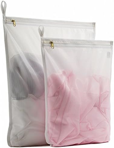 TENRAI Delicates Laundry Bags, Bra Fine Mesh Wash Bag for Underwear, Lingerie, Bra, Pantyhose, So... | Amazon (US)