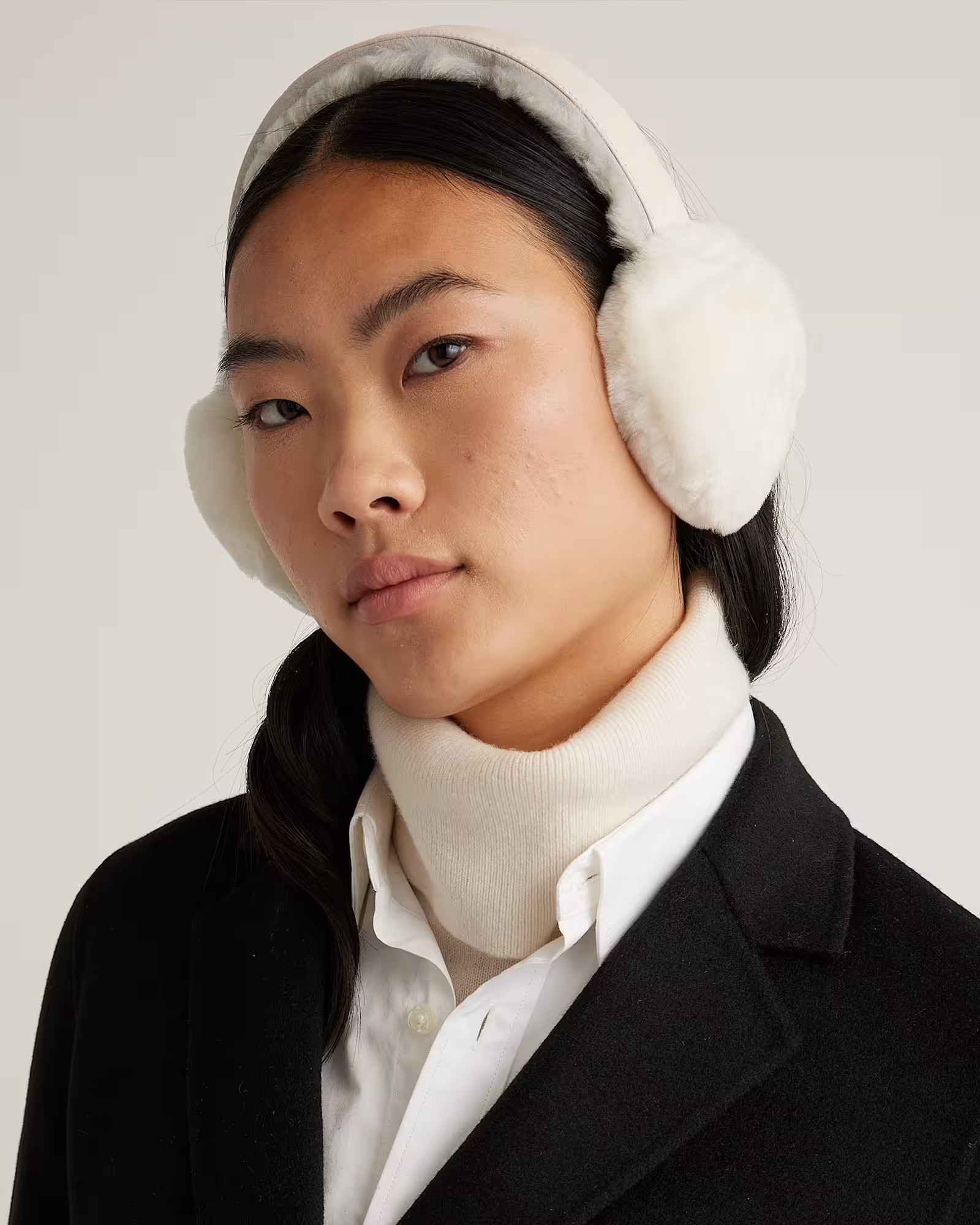 100% Australian Shearling Earmuffs | Quince