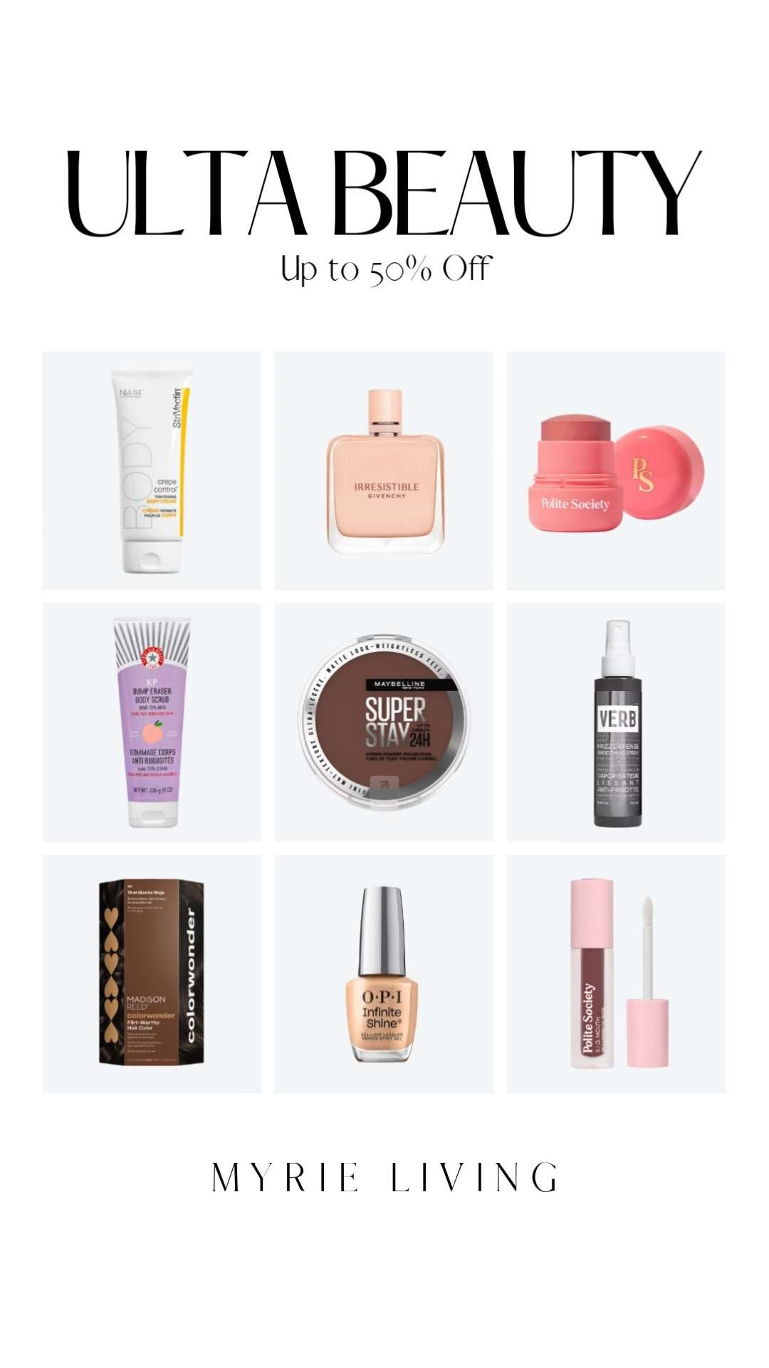 Shop bestselling brands and stock up while deals last! Perfect for beauty lovers looking for affordable glam.

// Beauty, Clean Beauty, Skincare, Skin Care, Skincare Routine, Summer Skincare, Korean Skin Skincare, Ulta, Ulta Beauty, Makeup, Makeup Favorites, Makeup Favourites, Clean Makeup, Makeup Routine, Hair, Hair Products, Hair Care, Haircare, Body Care, Body Wash, Lip Gloss, Lip Combo, Blush, Foundation, Nail Polish, Hair Style, Hair Spray, Perfume, Parfum  

 #LTKSaleAlert #LTKFindsUnder50 #LTKBeauty