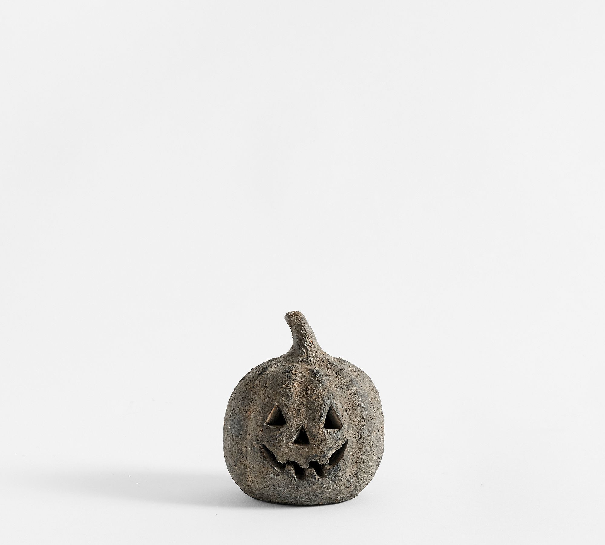 Terracotta Jack O Lanterns, Medium Pumpkin, Terracotta | Pottery Barn (US)