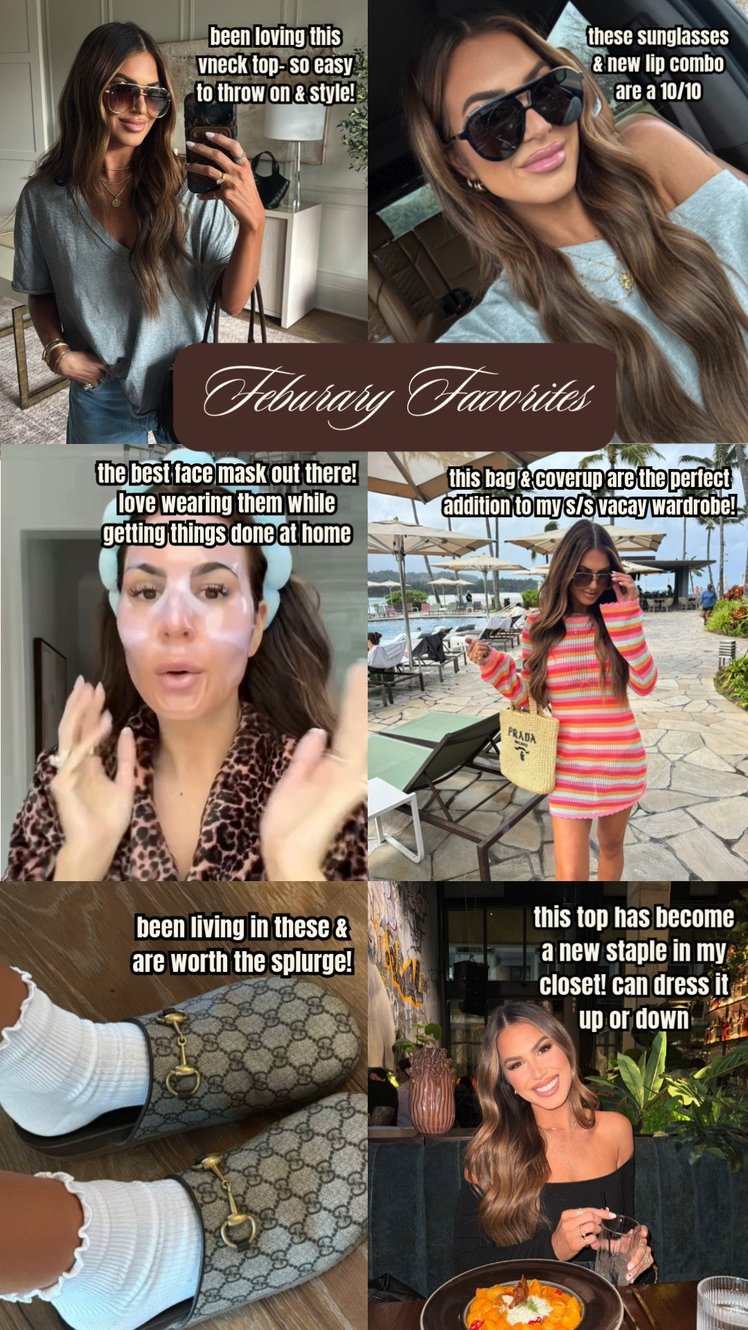 a few of my favorites from the past month 🫶🏼 wearing a small in all of these pieces! 

 