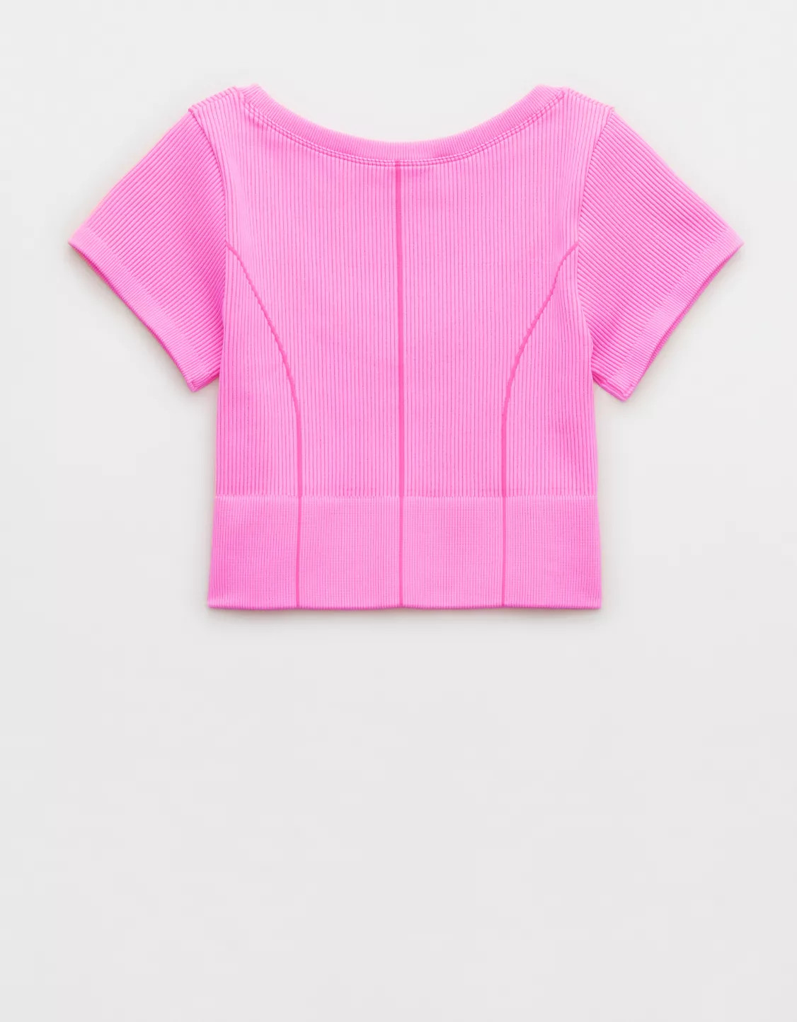 OFFLINE By Aerie Seamless Corset T-Shirt | American Eagle Outfitters (US & CA)