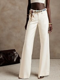Lido Wide-Leg Italian Wool Pant | Banana Republic (CA)