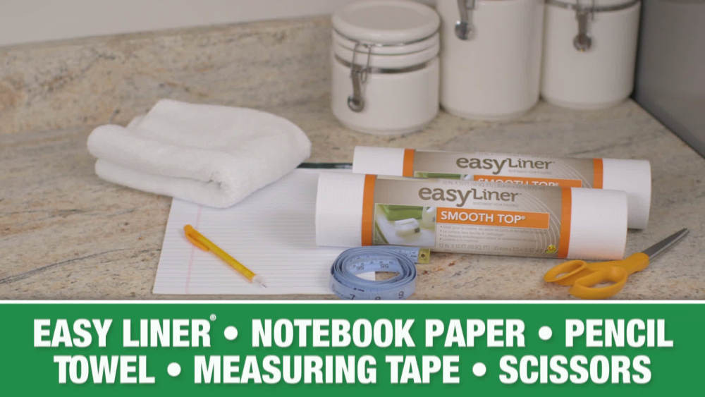 EasyLiner Smooth Top 20 in. x 6 ft. Shelf Liner, Taupe Buds | Walmart (US)