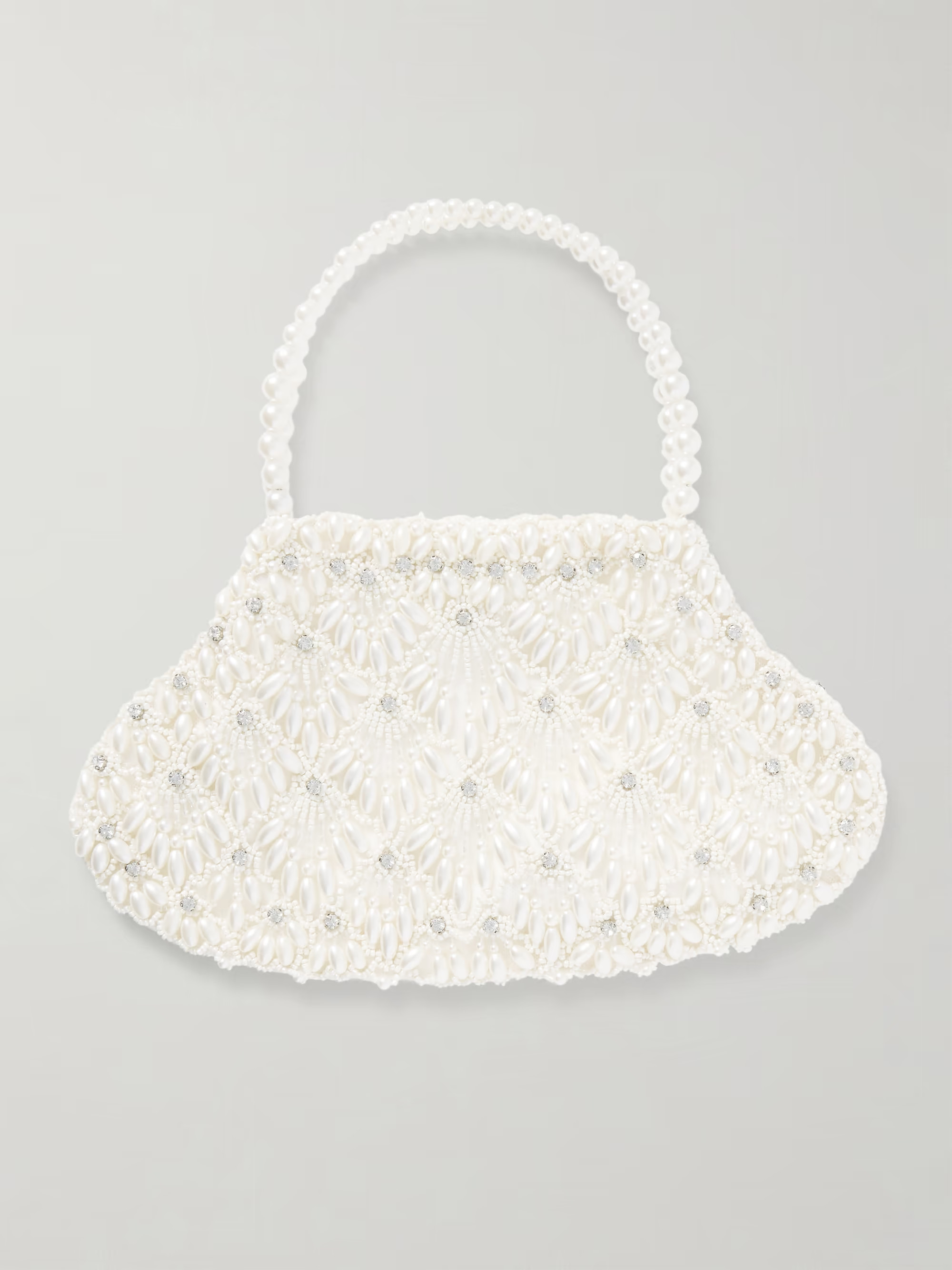 Scallop embellished tulle tote | NET-A-PORTER (US)