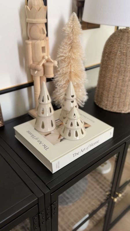 These ceramic trees are so fun for the holidays, found only at @Target! Candles are my favorite holiday decor, and you can place a small tea light in these trees to add some holiday glow and magic. So affordable too!
@TargetStyle #TargetPartner #Target

#LTKhome #LTKfindsunder50 #LTKHoliday
