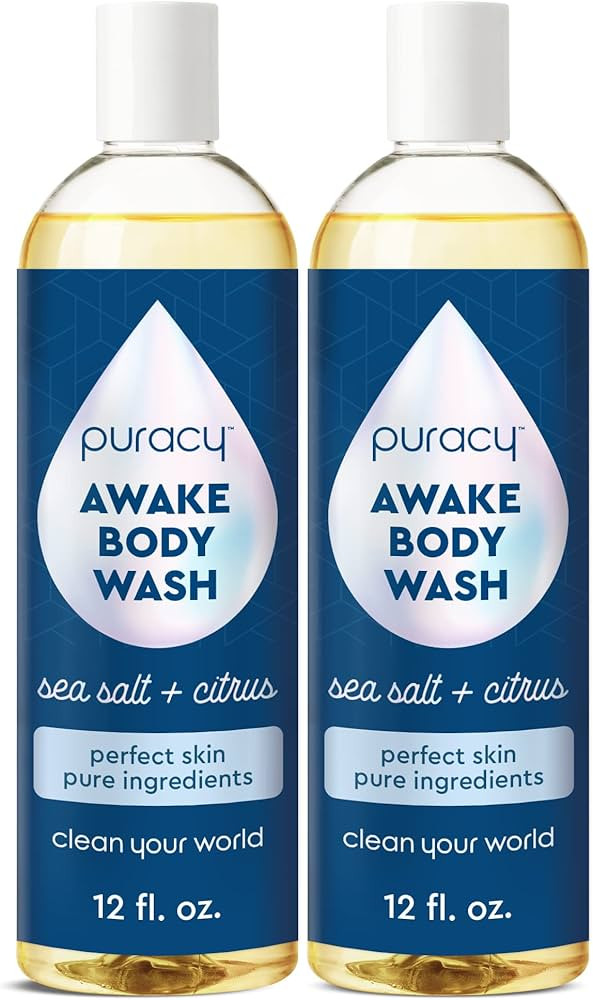 Puracy Body Wash, Natural Body Wash, 98.6% Pure Plant Ingredients, Moisturizing Shower Gel for Ev... | Amazon (US)