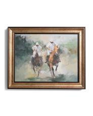 20x16 Polo Players Wall Art | TJ Maxx