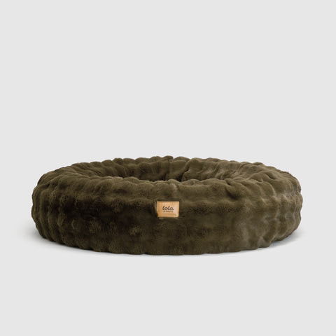 The Lola Bubble Pet Bed | Fern Green | Lola Blankets