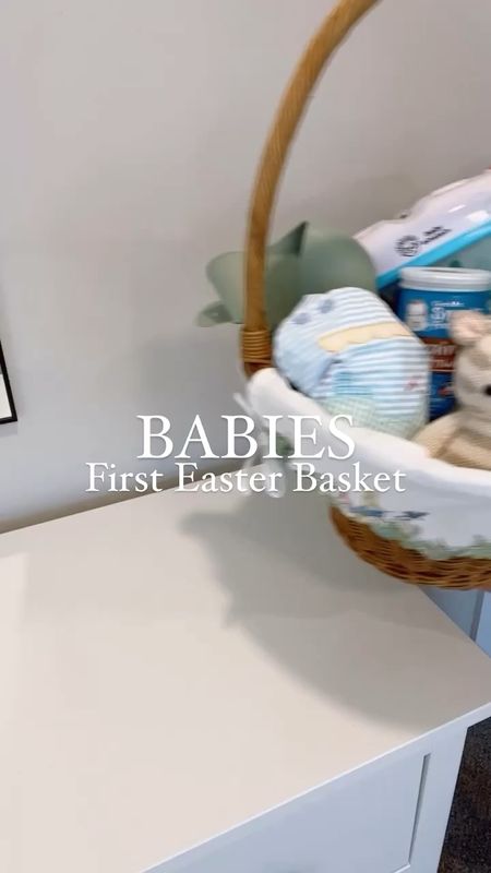Baby boys first Easter basket! Love to do a mix of practical items as well as some fun items! 

#LTKkids #LTKbaby