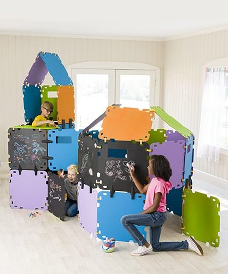 Pastel Indoor/Outdoor Chalkboard Fantasy Fort Kit | Zulily