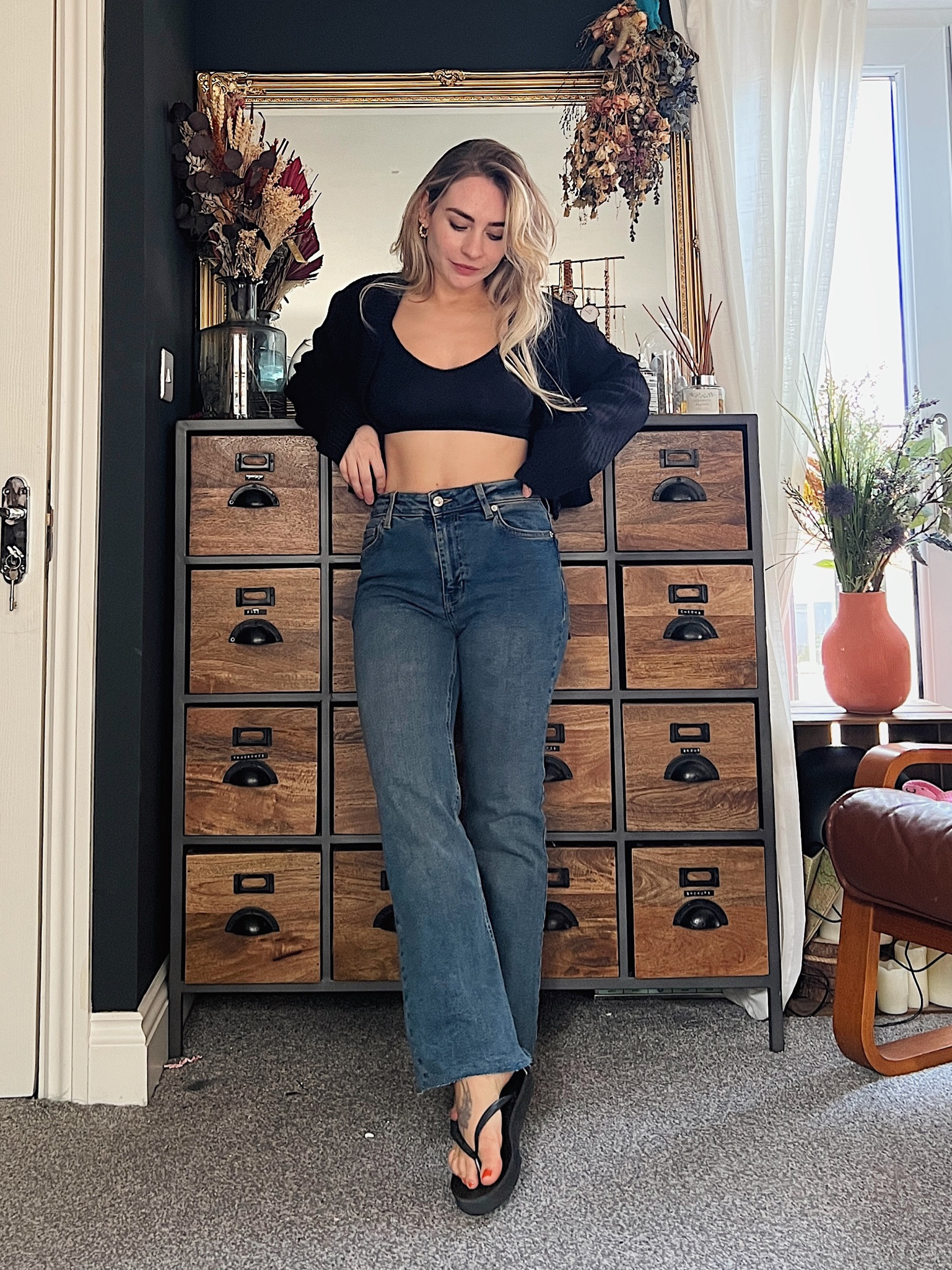 The perfect Petite flared jeans! From mango the cropped jeans - #ltkpetite 

#LTKeurope