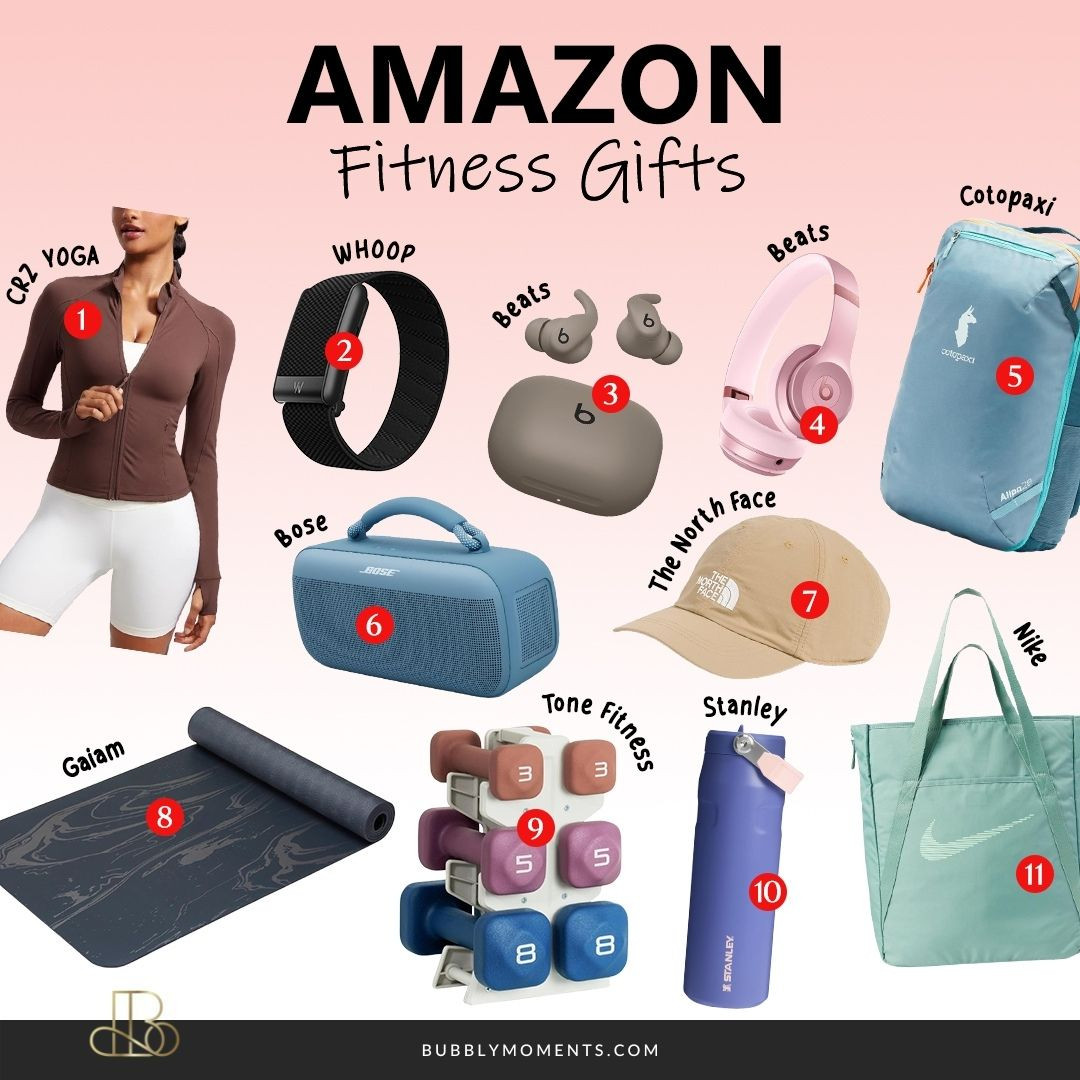 Here are some top Fitness Gifts from Amazon—perfect for anyone who loves working out or wants to begin a fitness journey. These picks are practical, useful, and great for everyday wellness. From workout essentials to tools that support strength, recovery, and staying active, these items make gifting easy and thoughtful.
Whether someone enjoys the gym, home workouts, running, or simply wants to stay healthy, these gift ideas are easy to appreciate and simple to use. Each item is chosen to fit any routine and support all fitness levels. Tap to shop and find a gift that can inspire someone you care about to stay motivated and feel their best. 💪✨
#LTKGiftGuide #LTKHoliday #LTKActive #FitnessGifts #AmazonFinds #AmazonFavorites #GiftGuide #WorkoutGear #ActiveLifestyle #WellnessJourney #HealthyLifestyle #HomeWorkout #FitLife #HolidayGifts #FitnessEssentials #FitnessMotivation #GiftingIdeas #FitnessAddict  

 